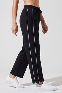 Zivame Knit Poly Athleisure Wide Leg Pants - Tap Shoe — thumbnail 4